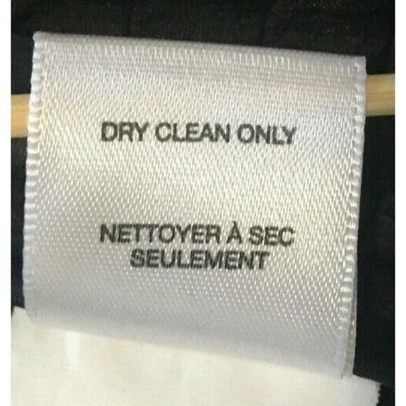 Baia Women's Jacket Black Size 2 Designer 3/4 Sleeve Full Zip Quilted Effect - Picture 11 of 13